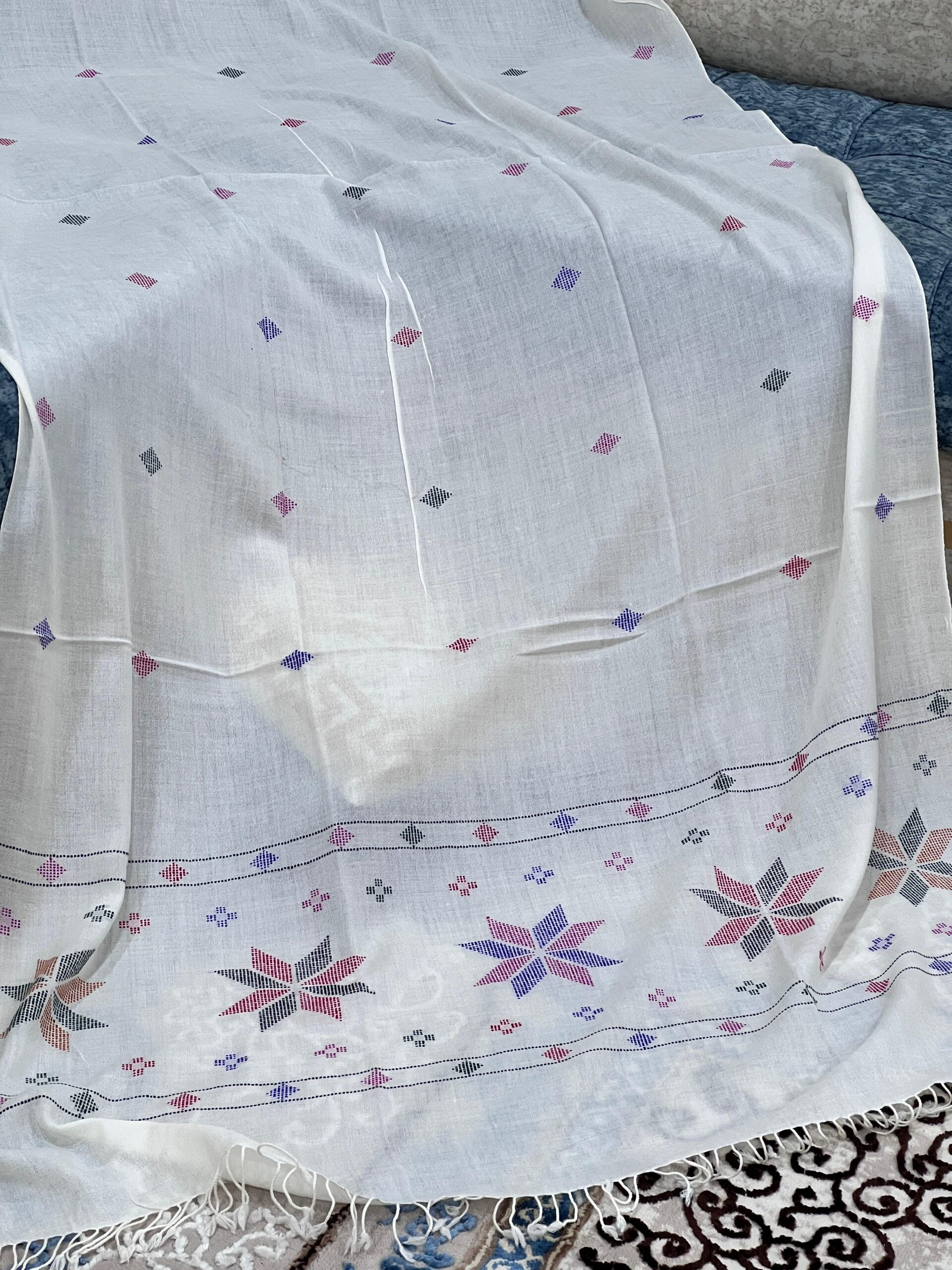 Mankyal Special Premium Woolen Shawl for Women - Hand-Woven in Swat, Pakistan - Image 3